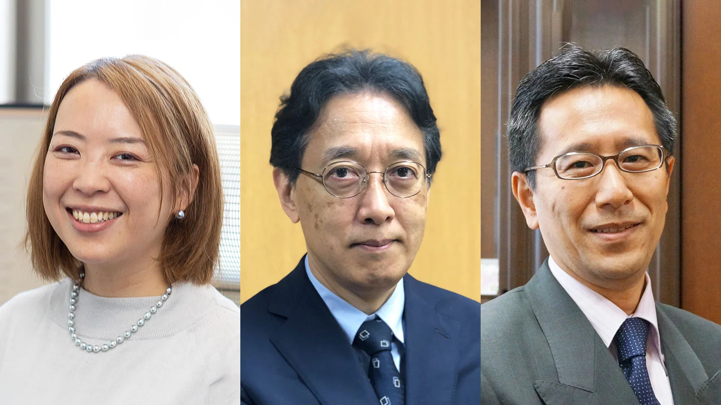 東京科学大学（Science Tokyo）情報理工学院 情報工学系の荒瀬由紀教授、小池英樹教授、宮﨑純教授