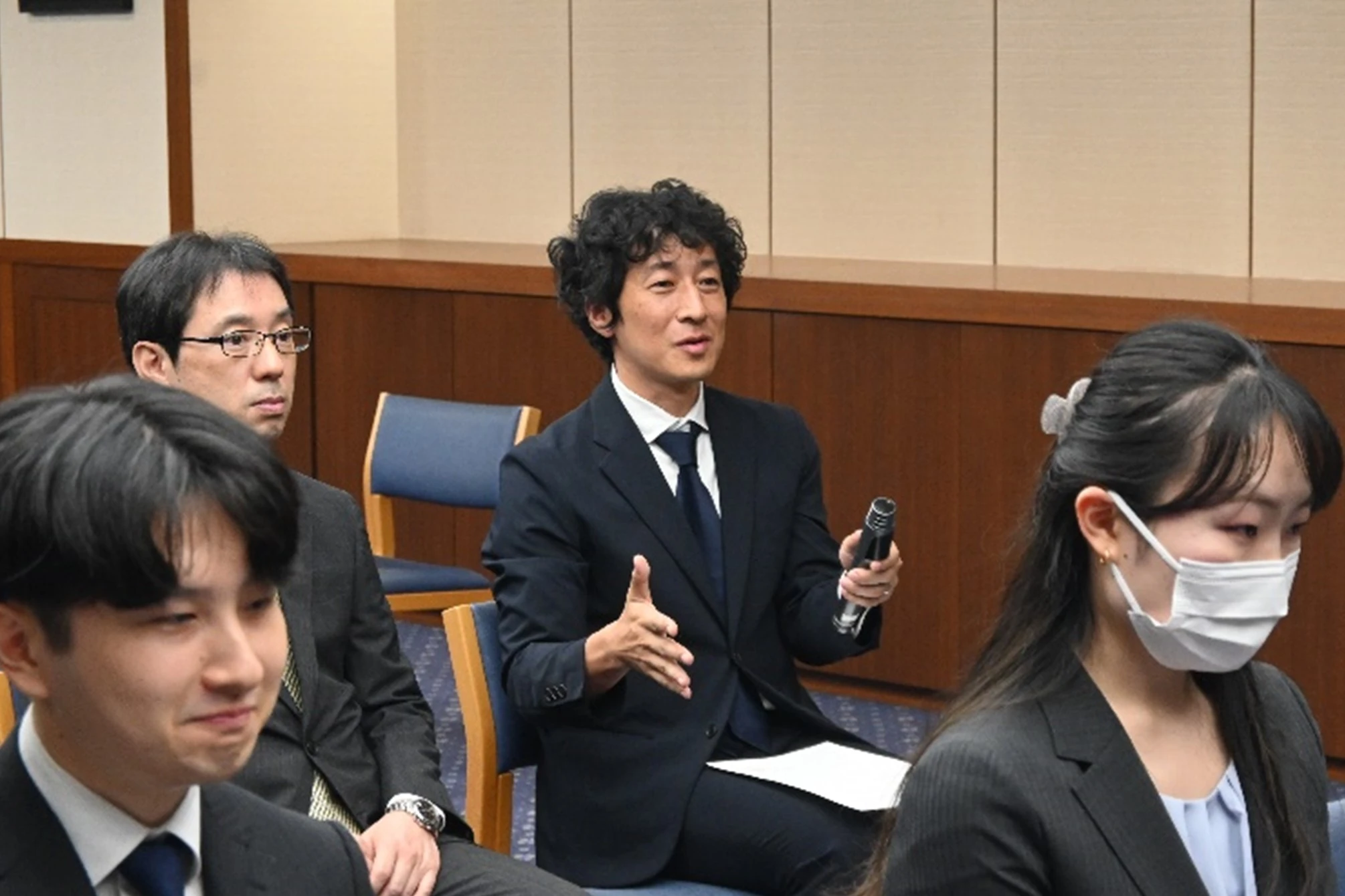 古川執行役副学長との意見交換2