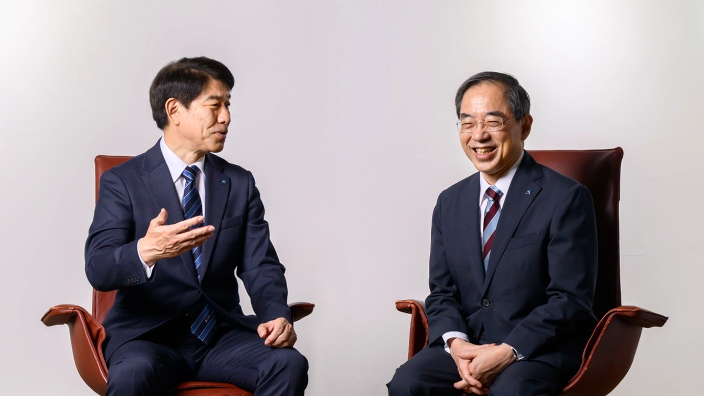 Chief Executive Officer (left) and Chief Academic Officer (right) of Science Tokyo