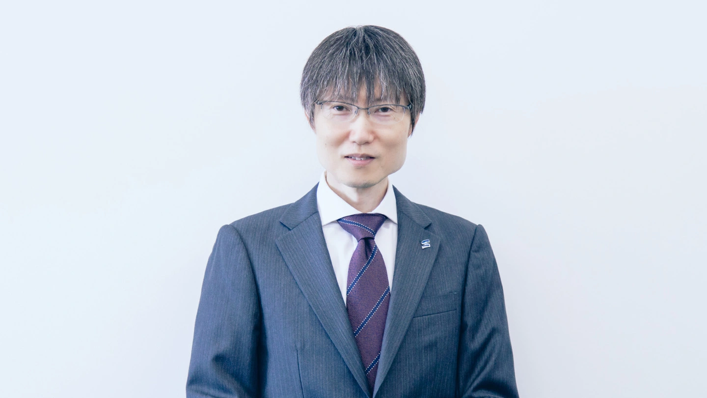 人物写真：大場史康教授