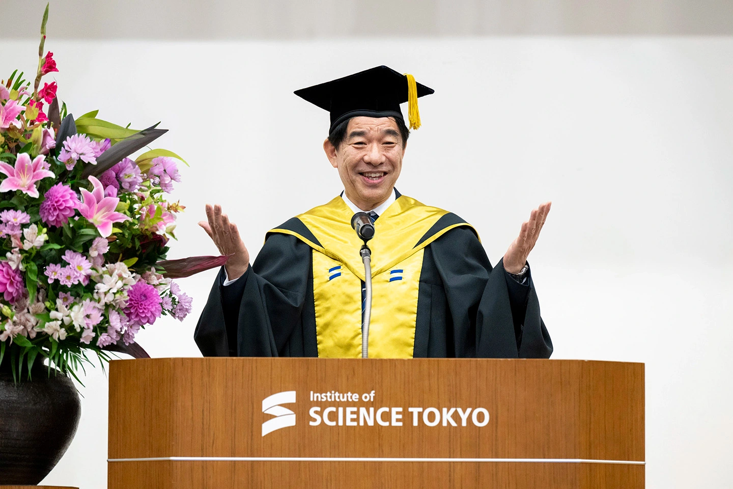 Science Tokyo President and Chief Executive Officer (CEO) Naoto Ohtake