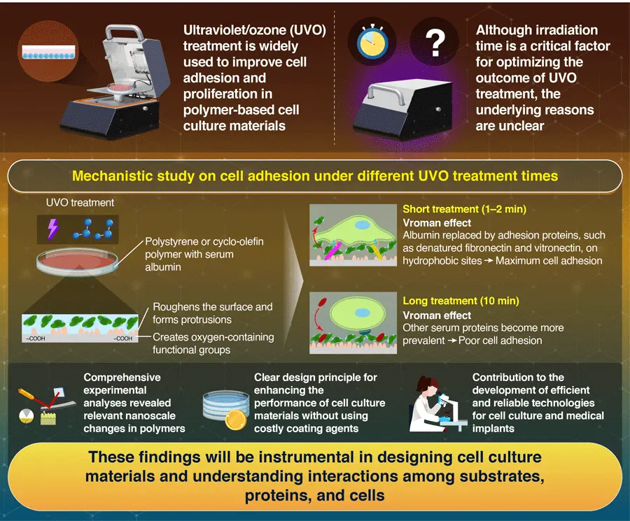 Understanding the Mechanisms of Cell Adhesion on Plastic Cell Culture Materials