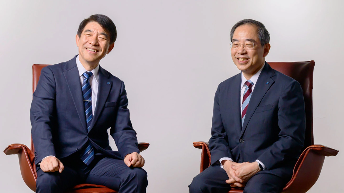 Naoto Ohtake and Yujiro Tanaka