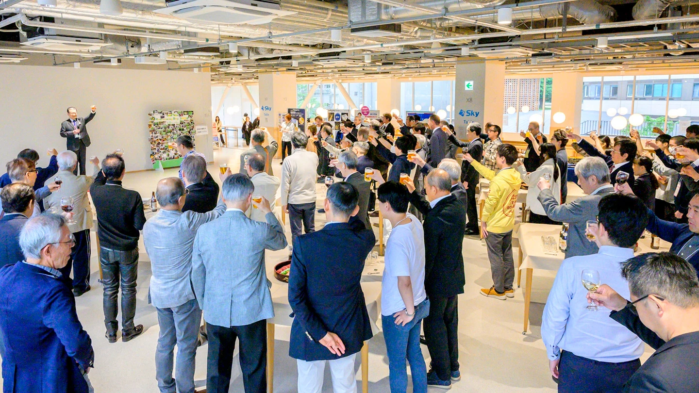 全体交流会の様子