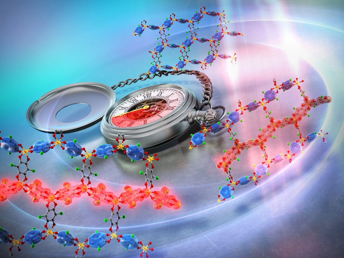 Ultrafast Formation of a Photoinduced Hidden State Driven by a Bond-Order Wave in a Metal-Organic Framework